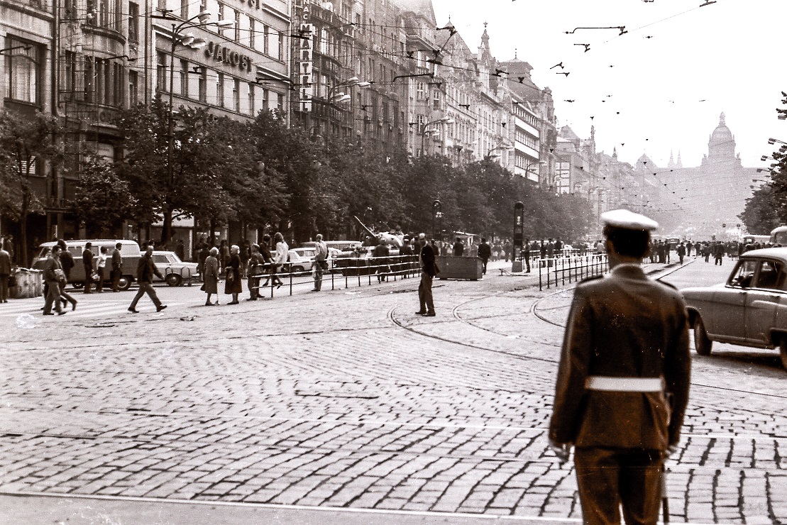srpen 1968 Praha (23), Václavské náměstí