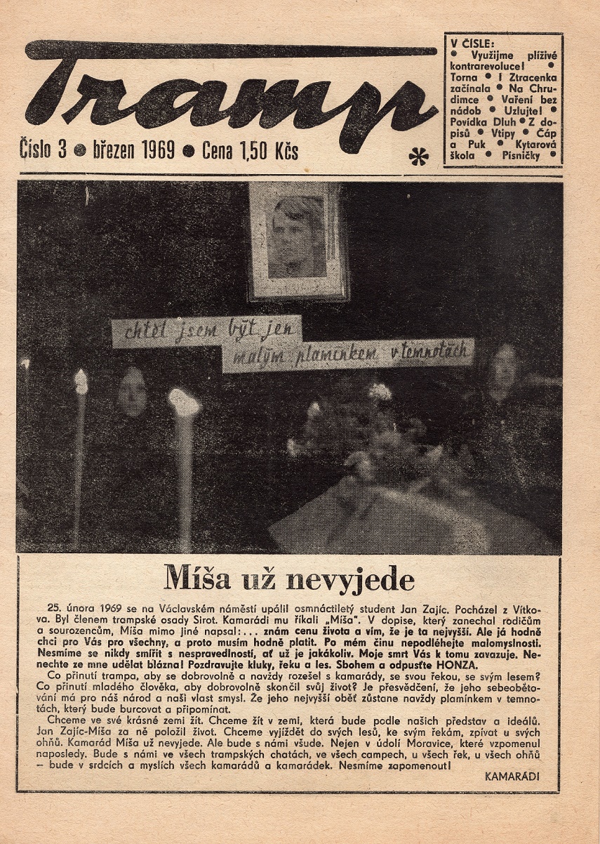 Jan Zajíc, Tramp 3_1969 (1)